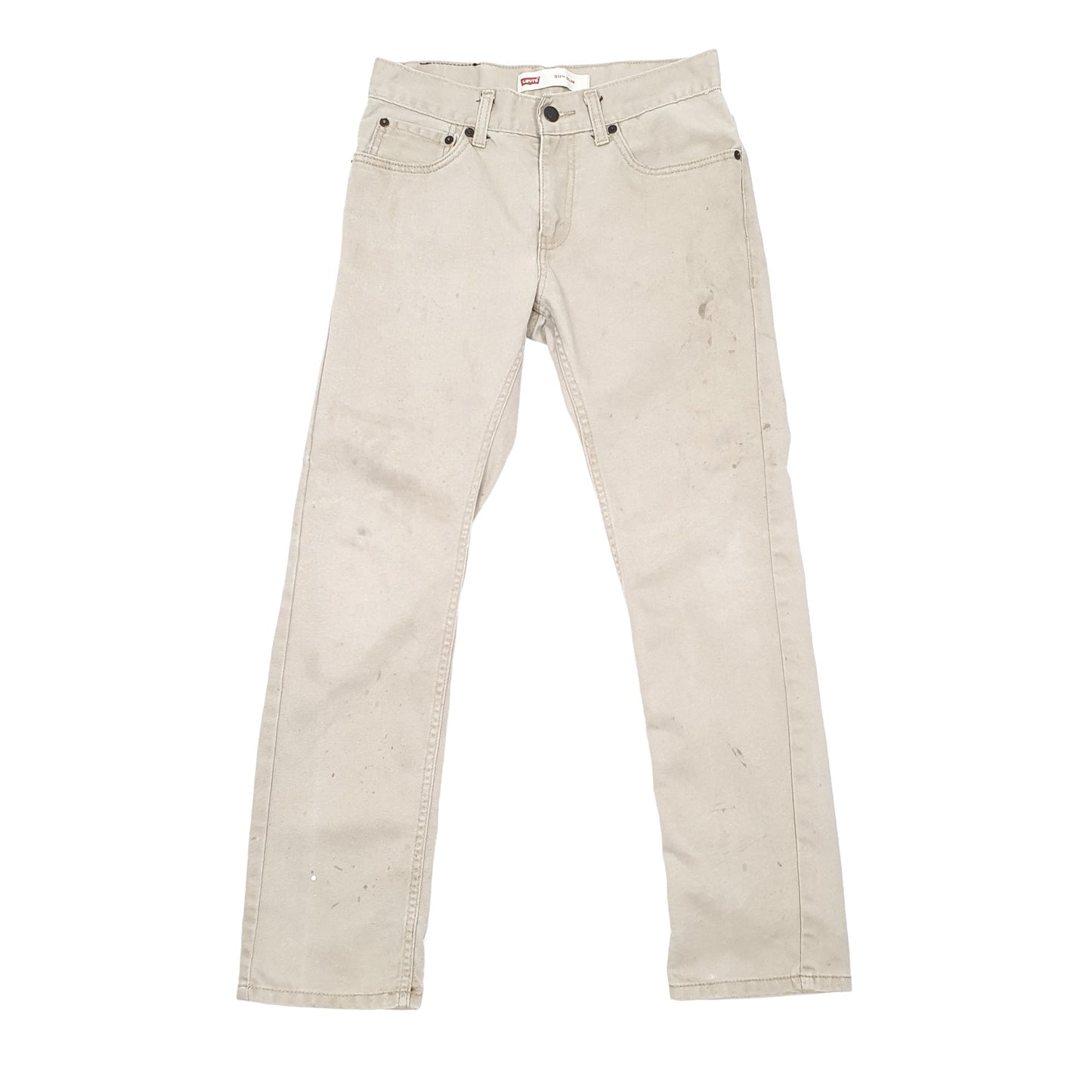 Levis 511 Slim Fit Jeans W28 L28 Beige