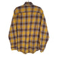 George Long Sleeve Regular Fit Check Flannel Shirt Shacket Yellow