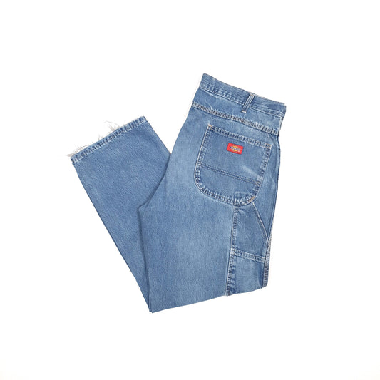 Dickies Casual Loose Fit Carpenter Jeans W38 L29 Blue