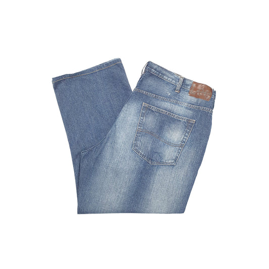 Lee Relaxed Straight Straight Fit Jeans W44 L30 Blue