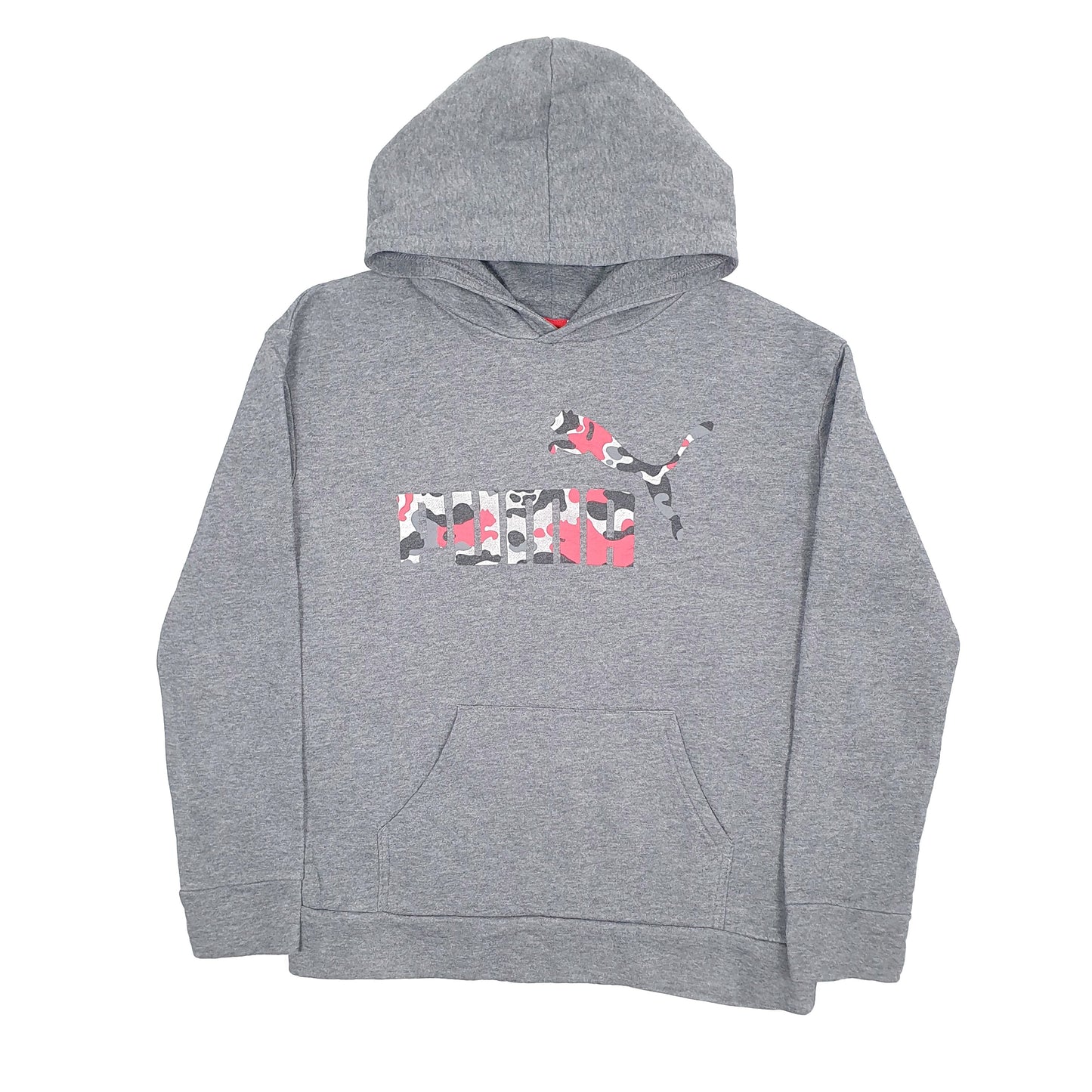 Mens Grey Puma  Hoodie Jumper