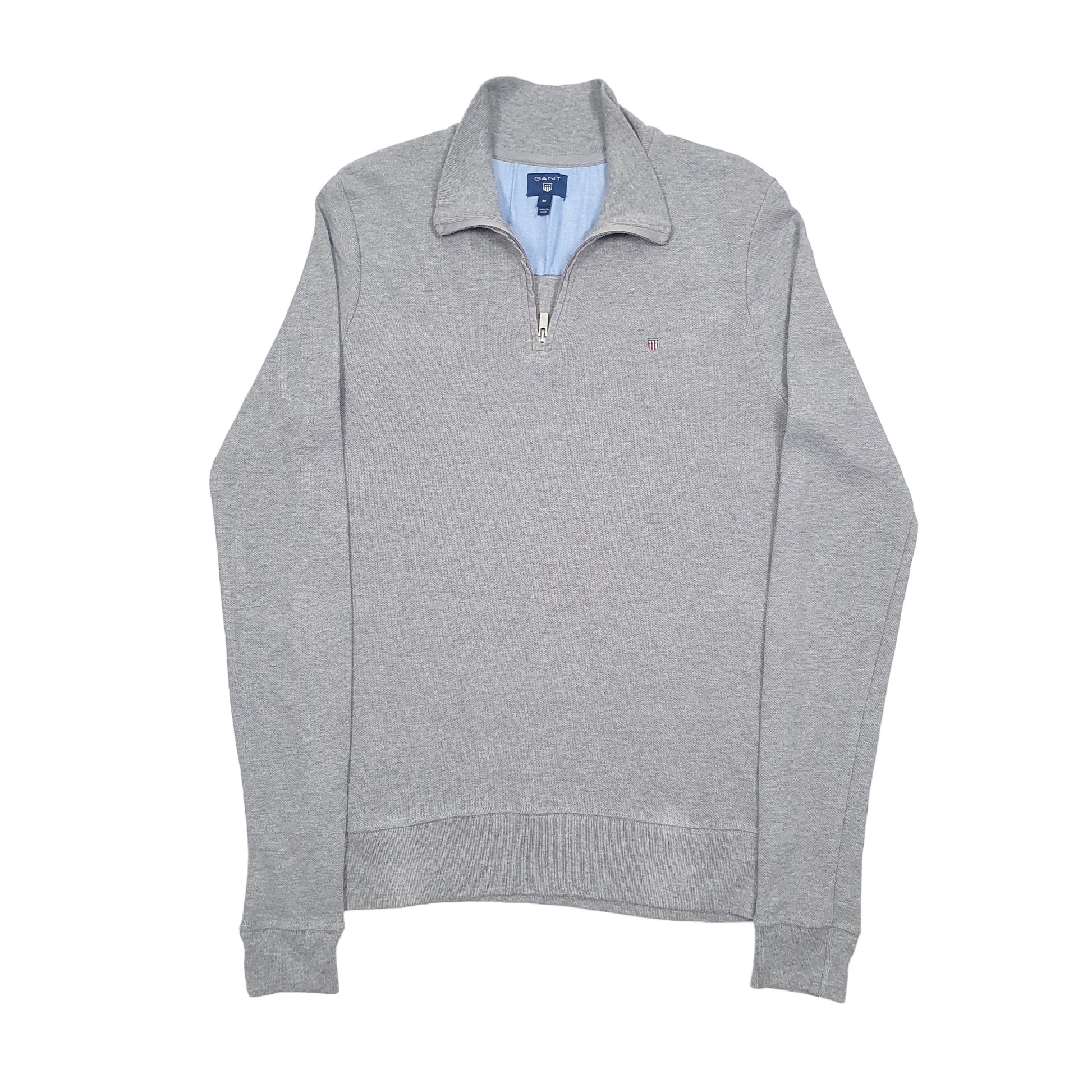 GANT Quarter Zip M Grey