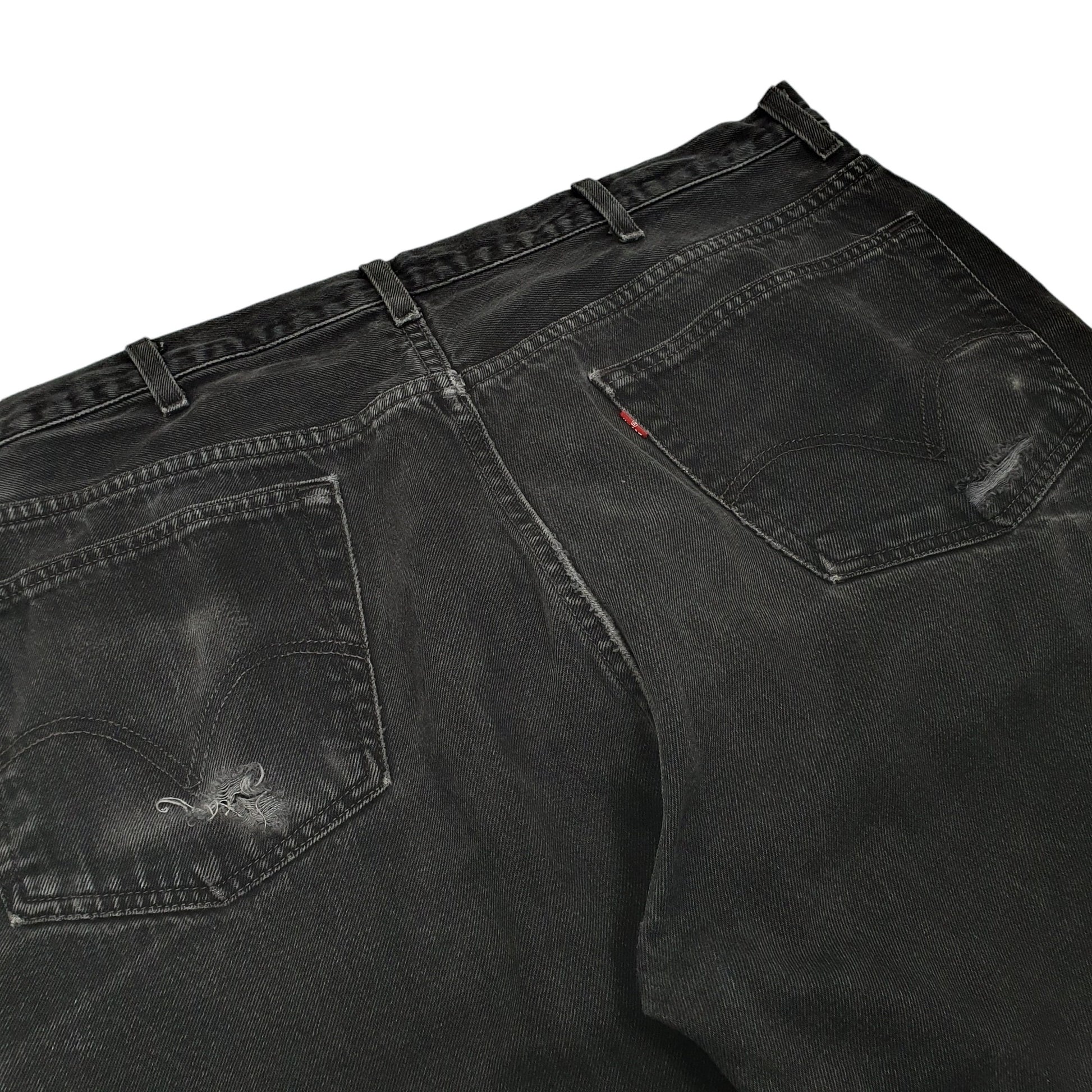 Levis 550 Relaxed Fit Jeans W42 L31 Black