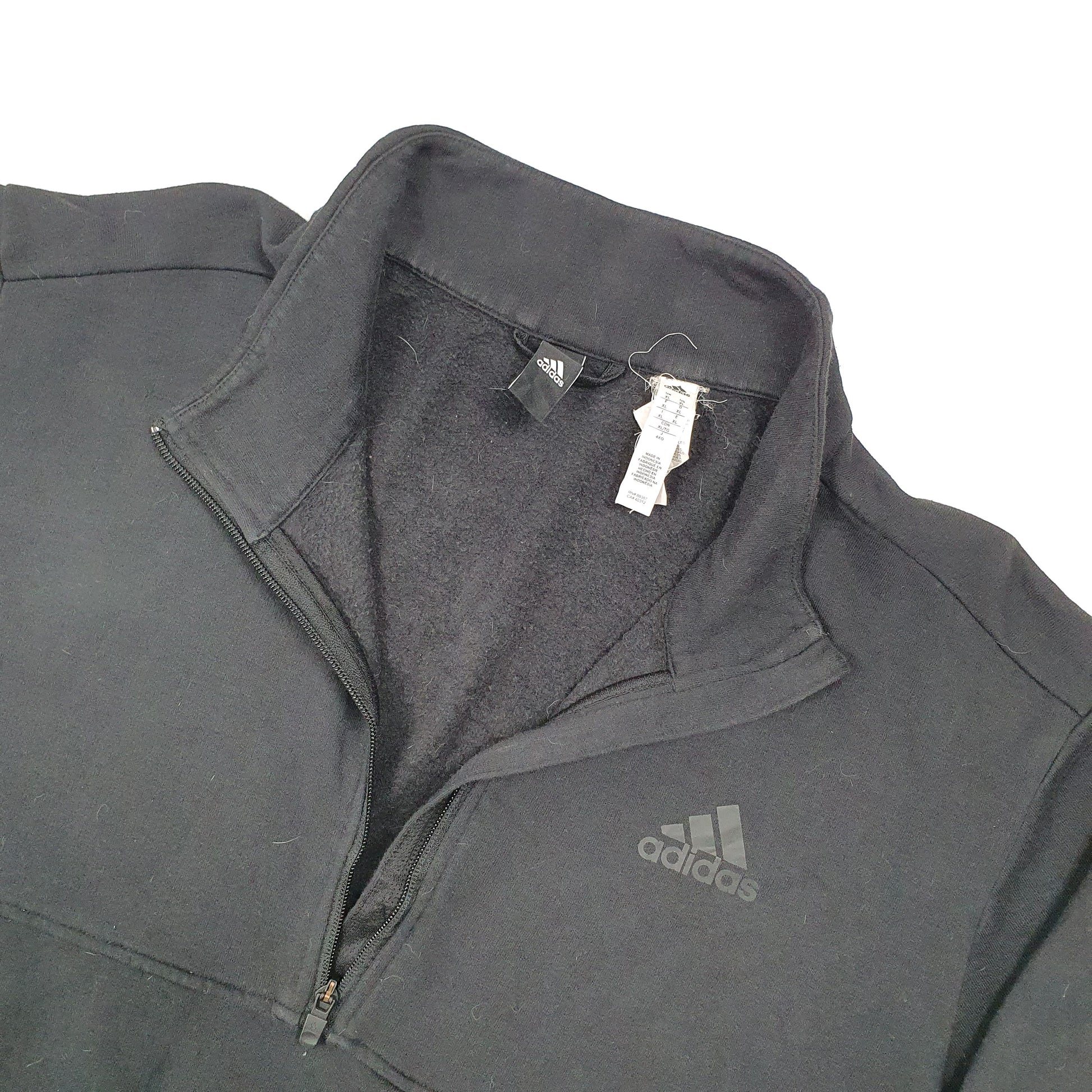 Adidas Quarter Zip XL Black