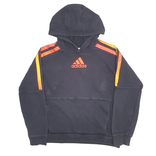Mens Black Adidas  Hoodie Jumper