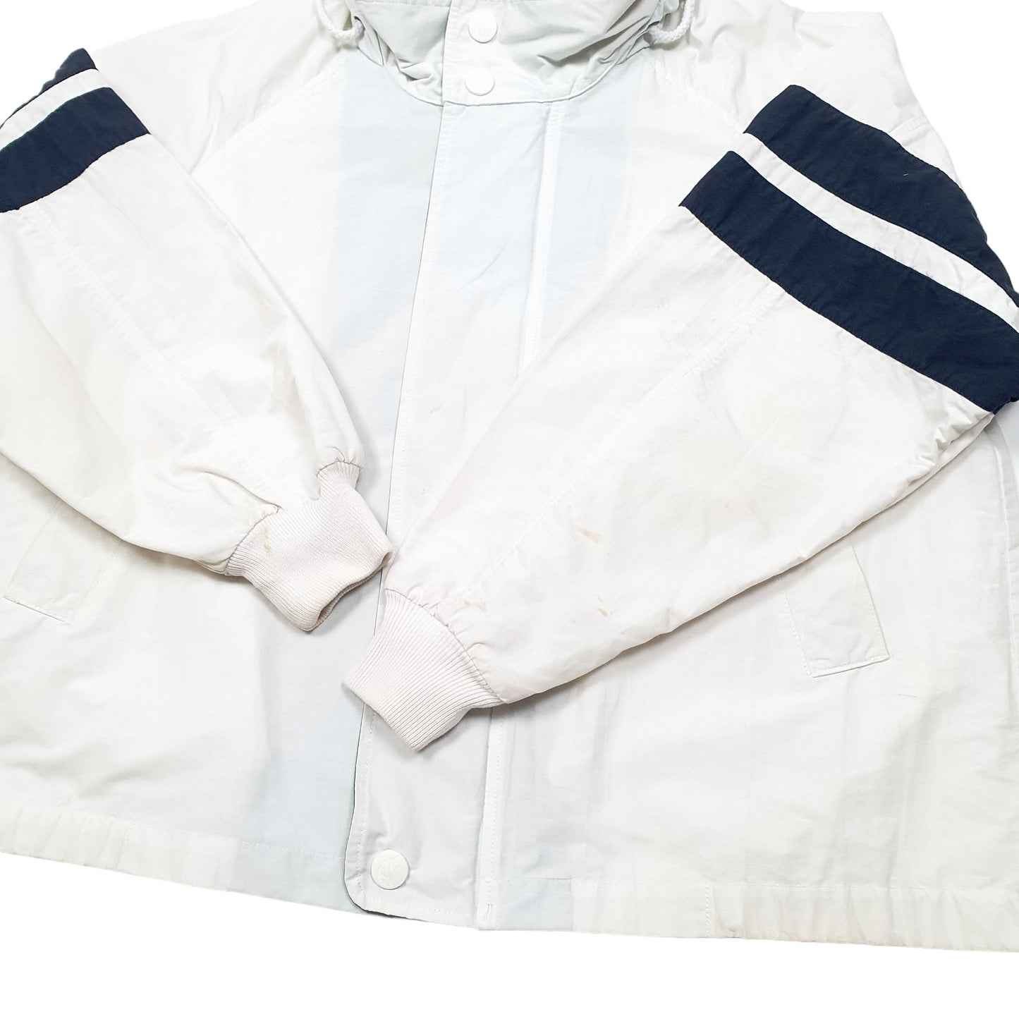 Mens White Nautica Sailing Yachting  Coat