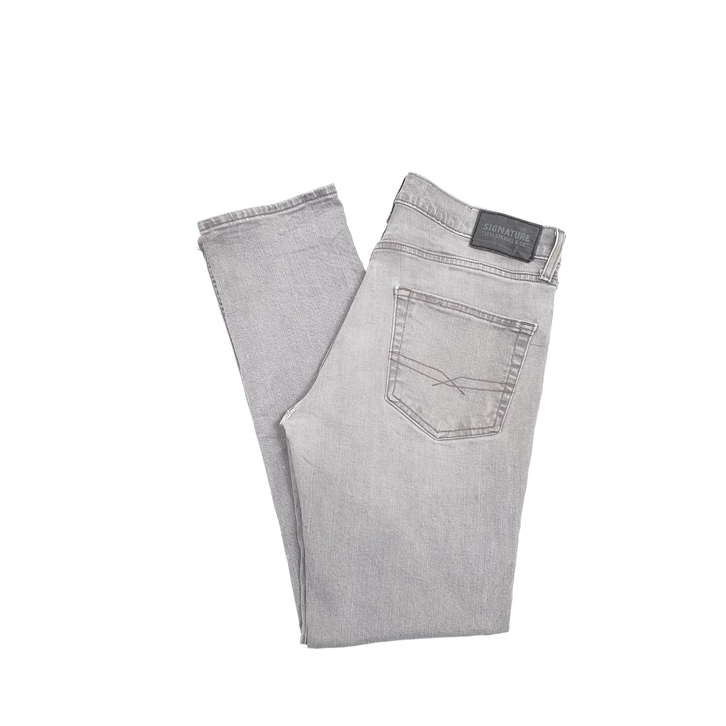 Levis Signature Slim Fit Jeans W33 L30 Grey