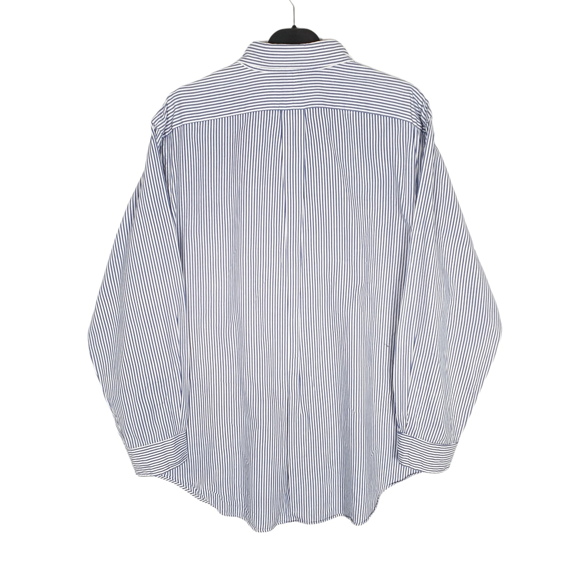 Ralph Lauren Long Sleeve Classic Fit Striped Shirt Blue