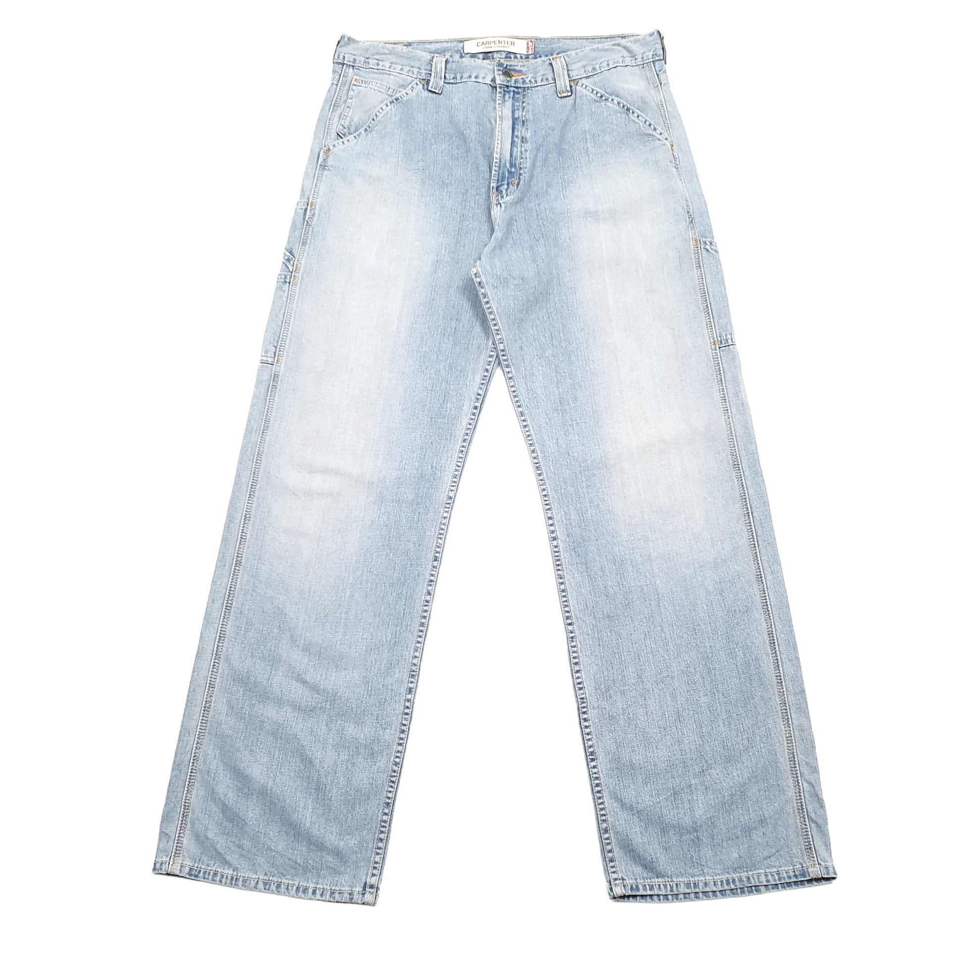 Levis Loose Straight Straight Fit Jeans W36 L32 Blue