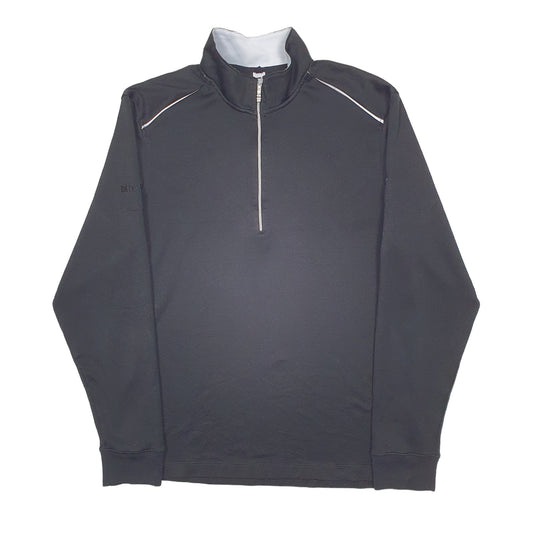 Mens Black Nike Golf Sweatshirt Jumper