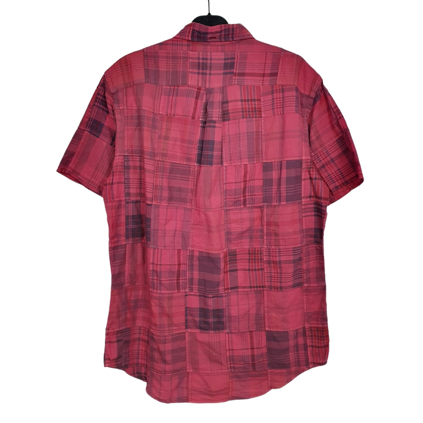 Ralph Lauren Short Sleeve Custom Fit Check Shirt Red