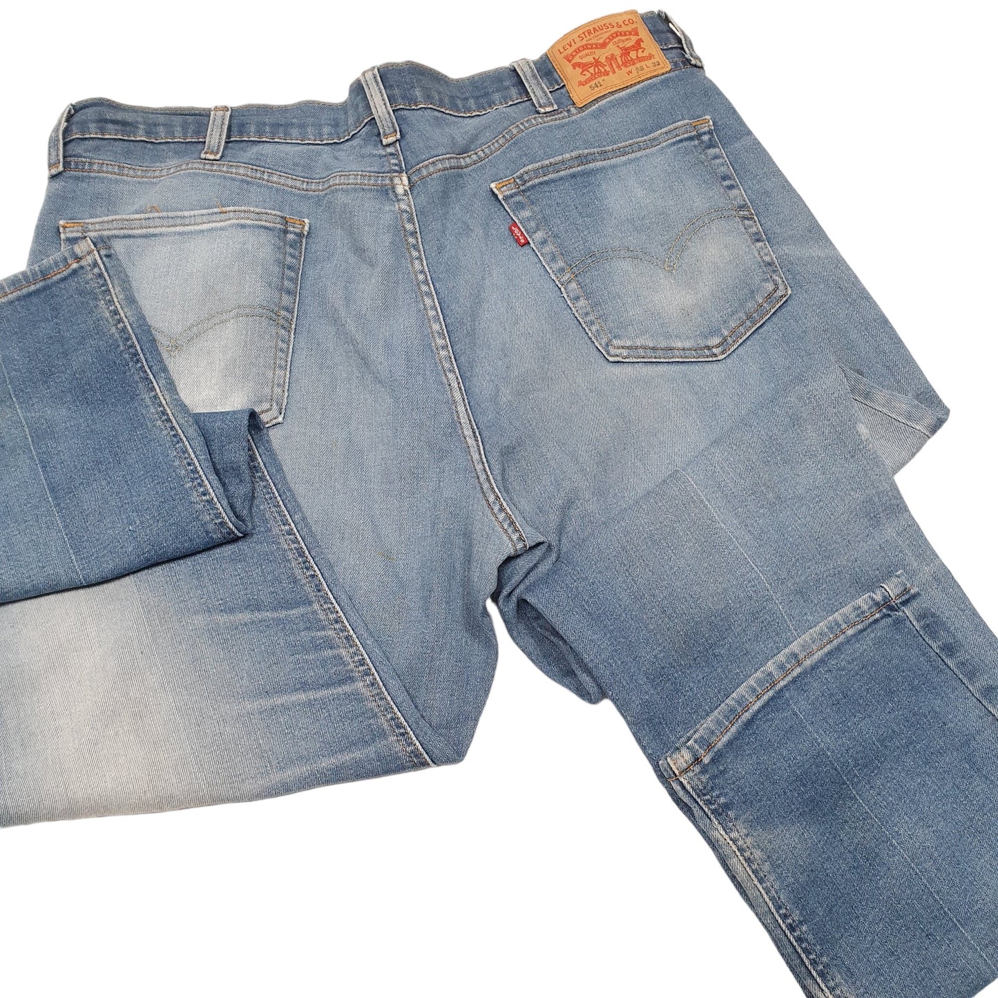 Mens Blue Levis Stretch 541 JeansW38 L32
