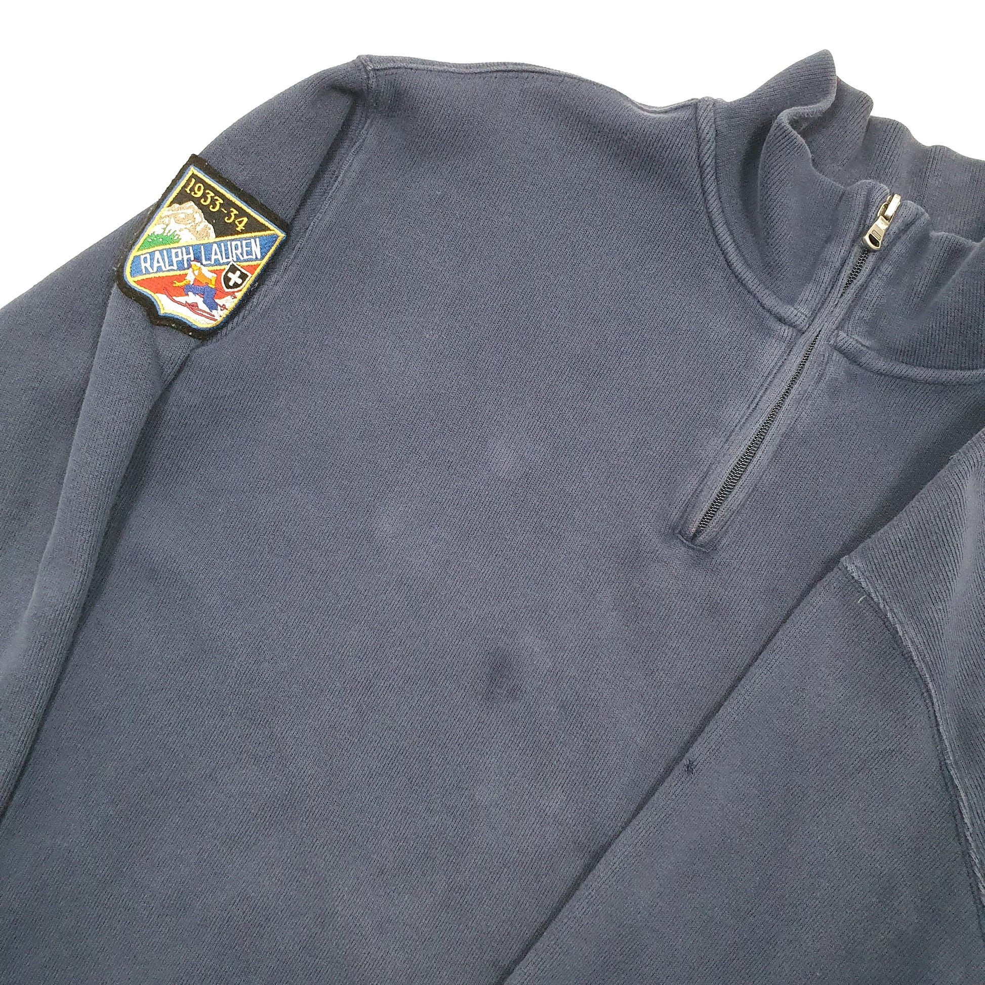 Polo Ralph Lauren Big Logo Quarter Zip XL Navy