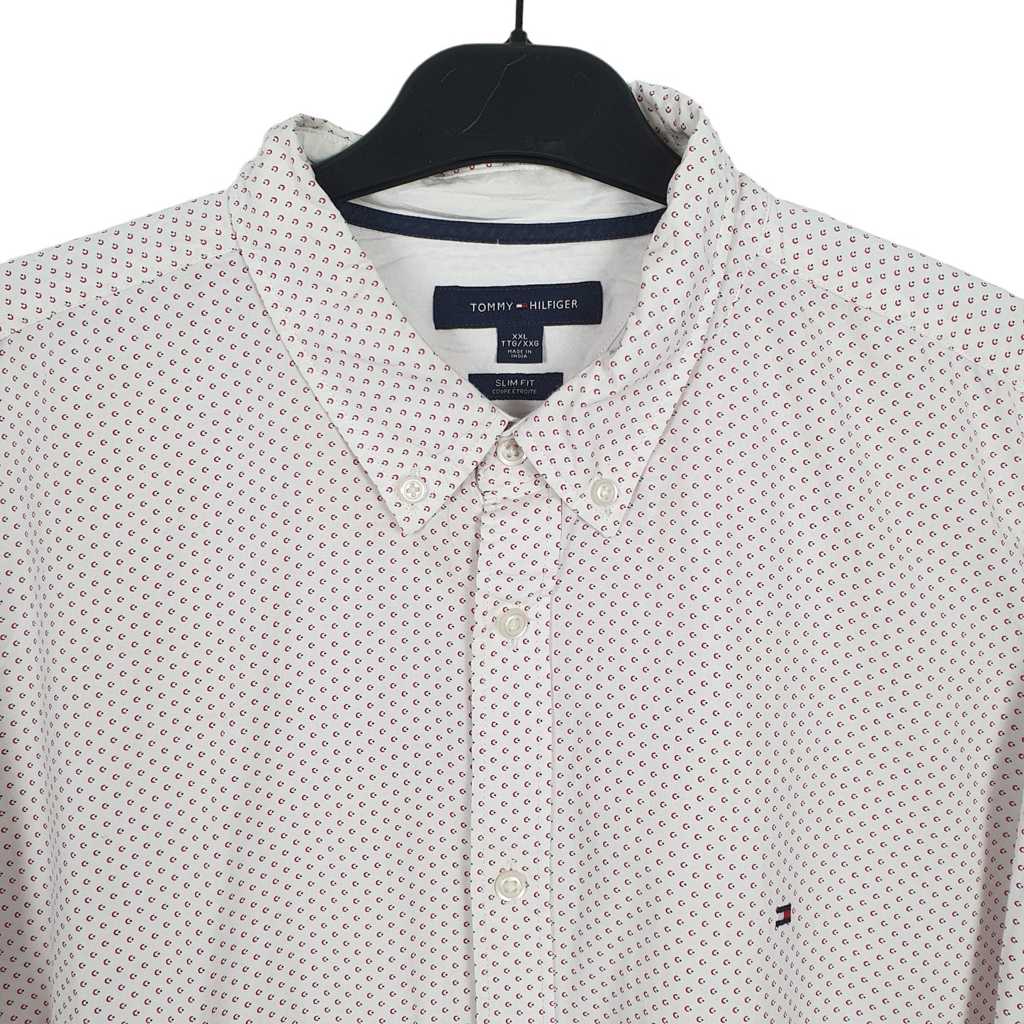 Tommy Hilfiger Long Sleeve Regular Fit Shirt White
