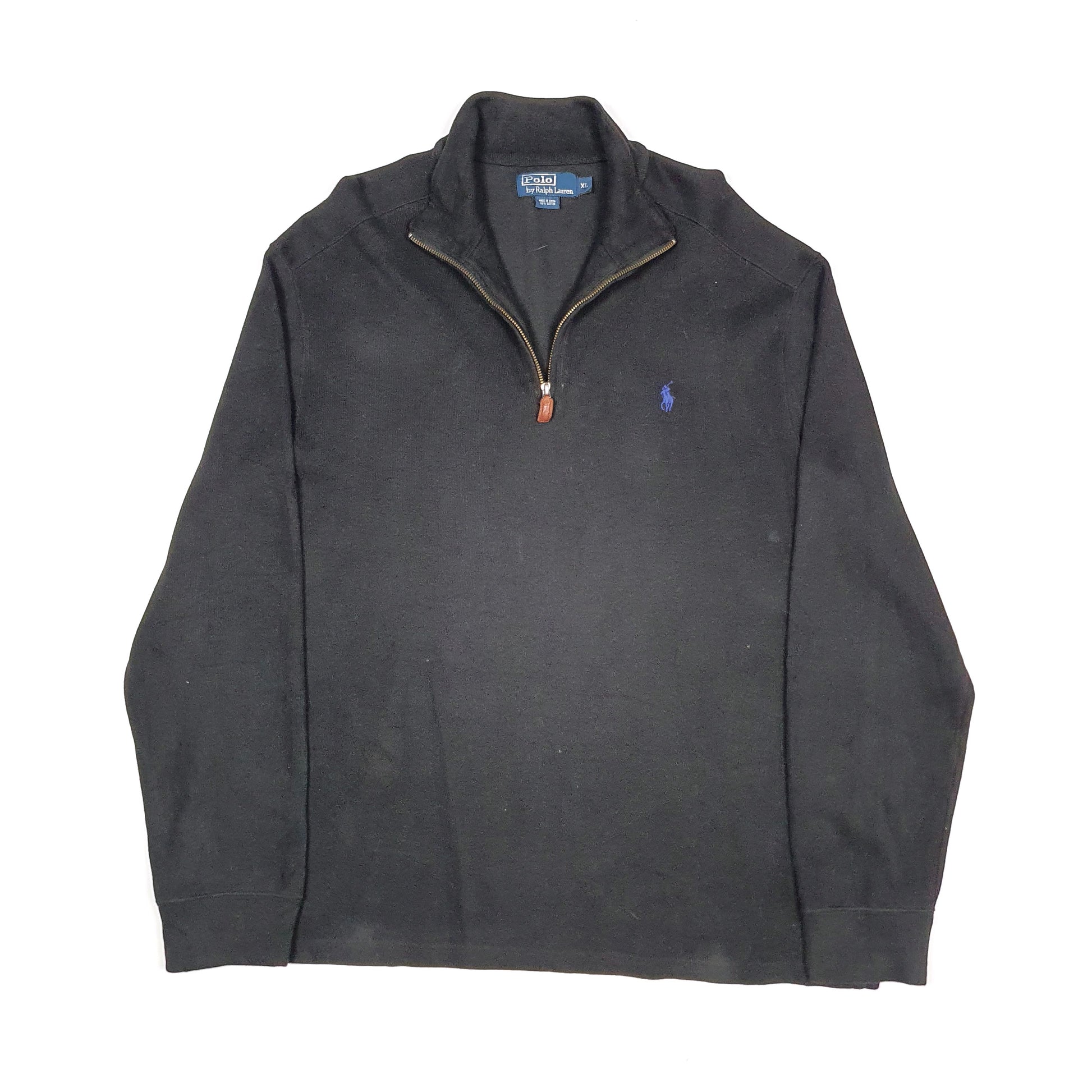 Black Polo Ralph Lauren Quarter Zip Jumper