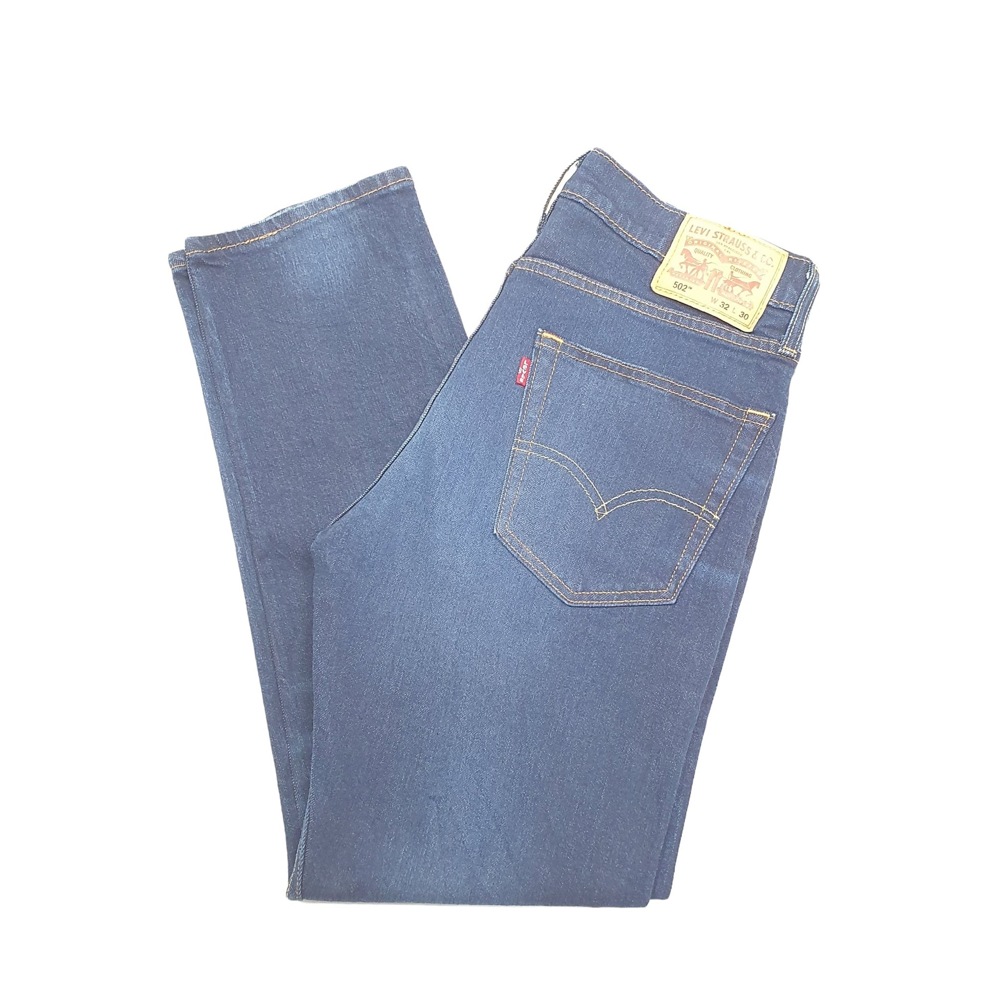 Levis 502 Regular Fit Jeans W32 L30 Blue