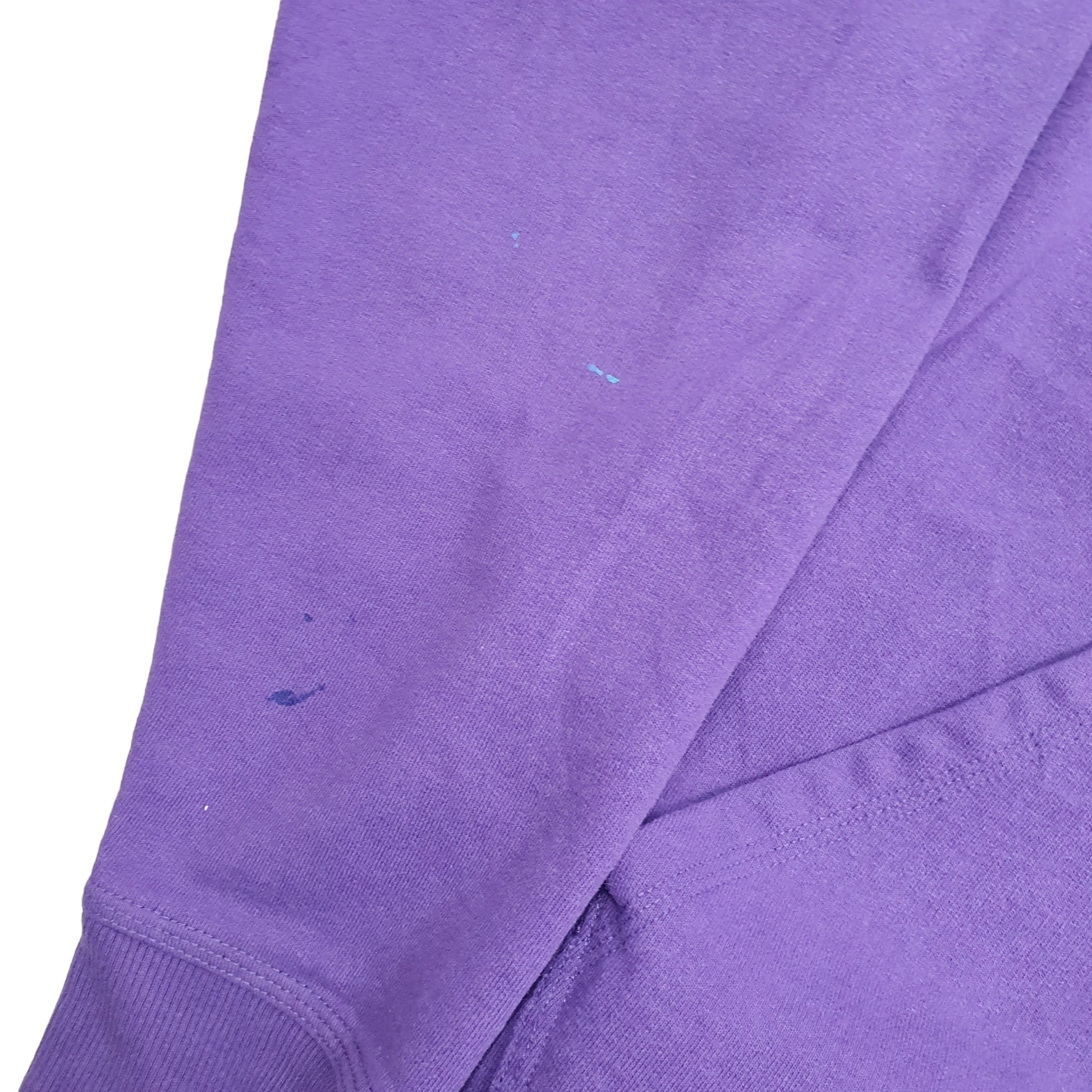 Mens Purple Champion  Hoodie Jumper