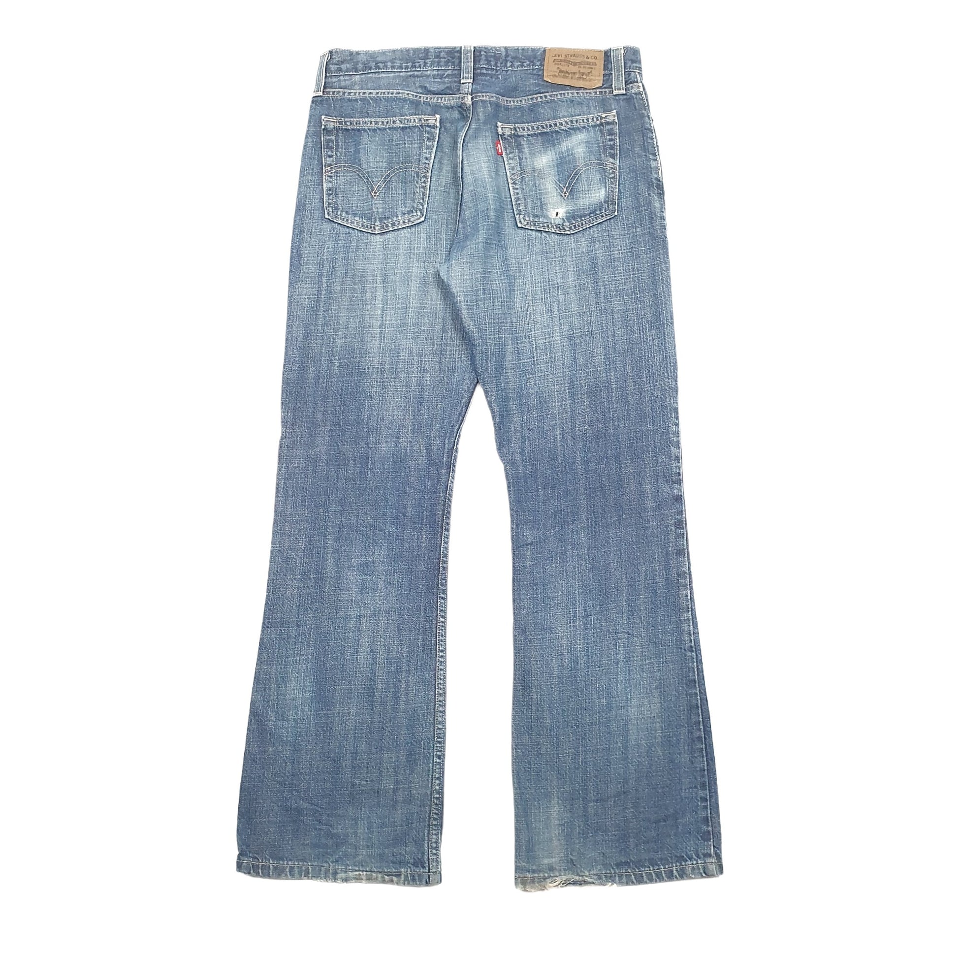 Levis 527 Bootcut Fit Jeans W34 L32 Blue