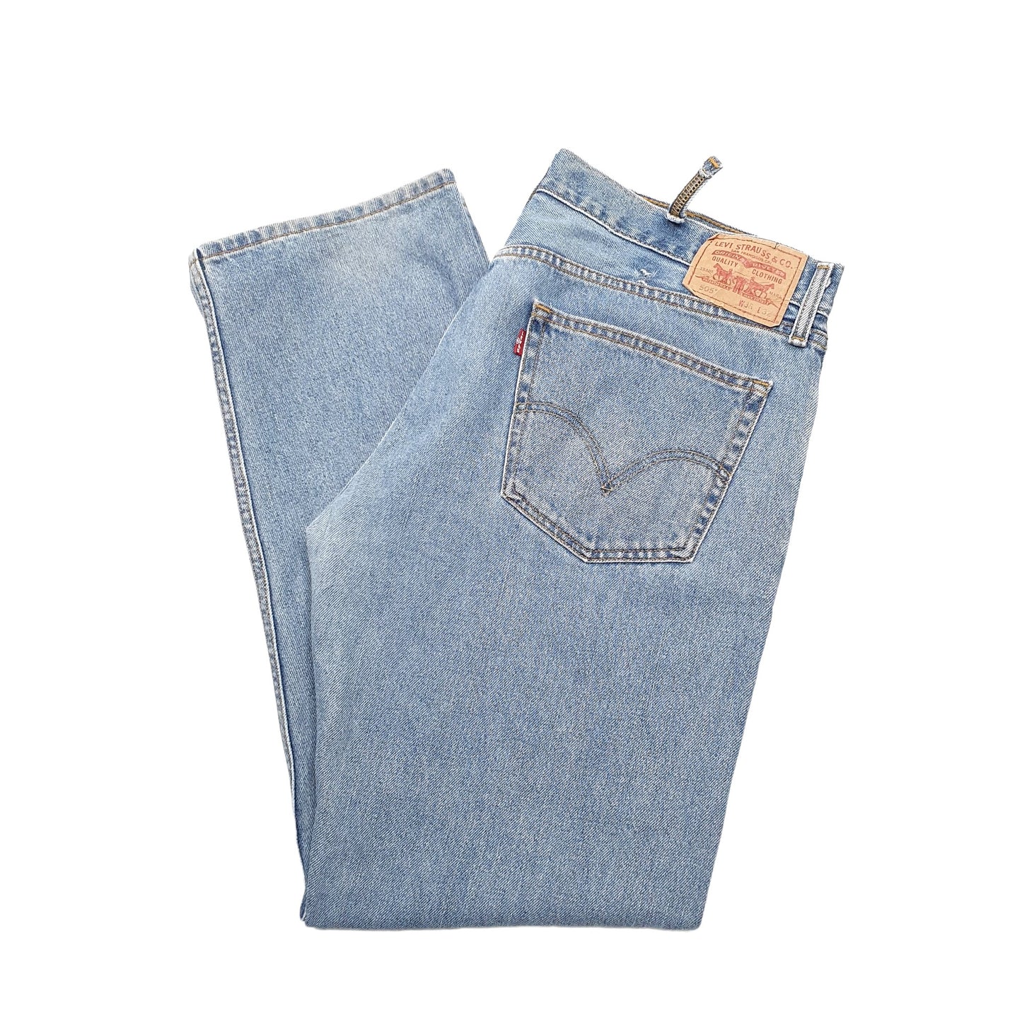 Levis 505 Regular Fit Jeans W38 L32 Blue