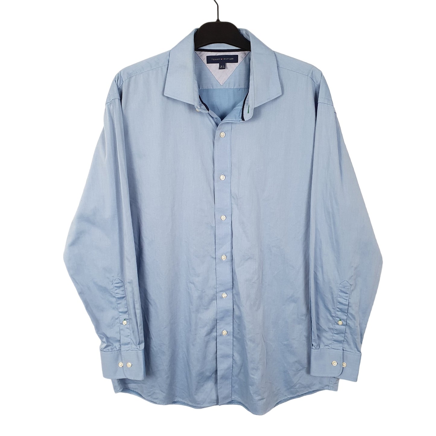 Tommy Hilfiger Long Sleeve Slim Fit Shirt Blue