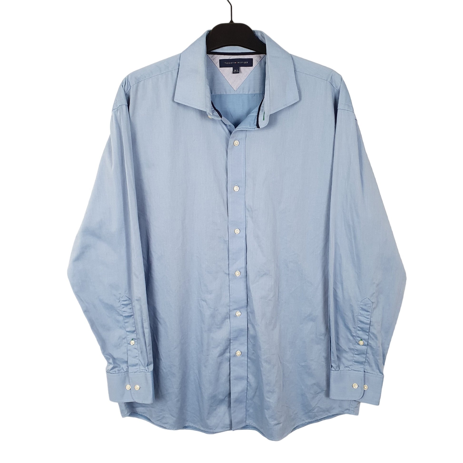 Tommy Hilfiger Long Sleeve Slim Fit Shirt Blue