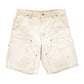 Mens Tan Carhartt Work Wear Riveted Carpenter Shorts