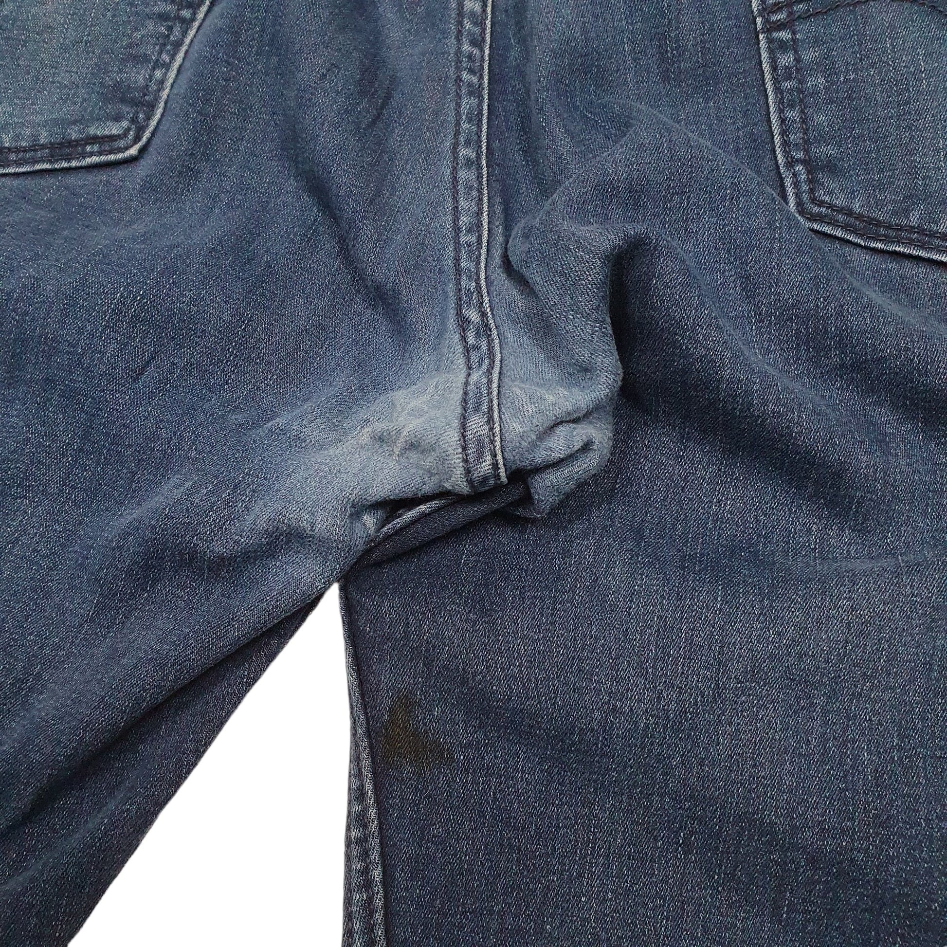 Mens Navy Levis Stretch 514 JeansW38 L30