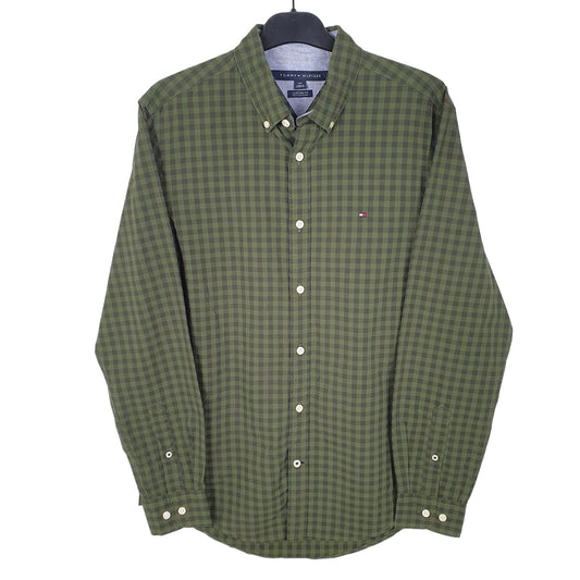 Green Tommy Hilfiger Long Sleeve Shirt