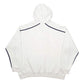 Mens White Nike Spellout Hoodie Jumper