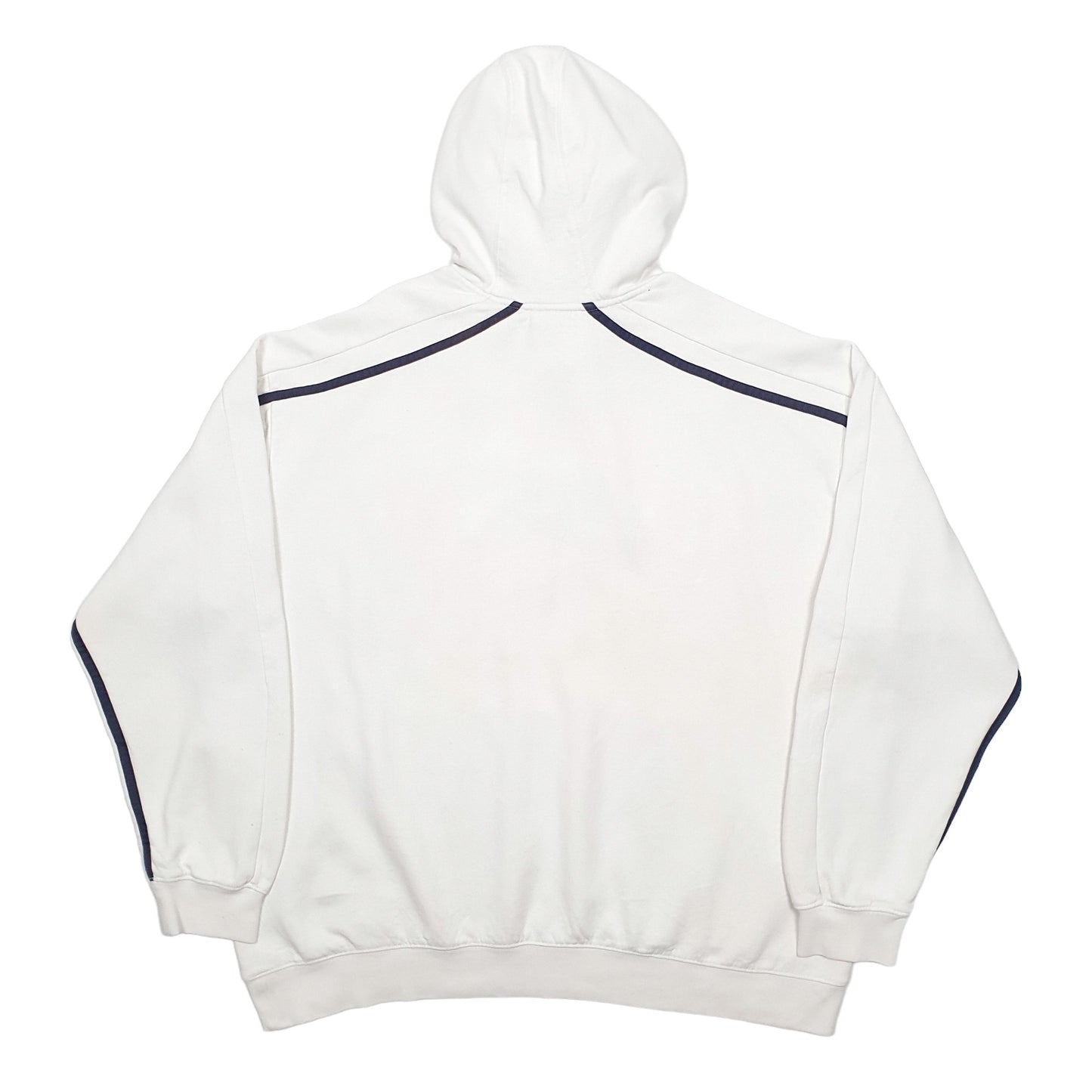 Mens White Nike Spellout Hoodie Jumper