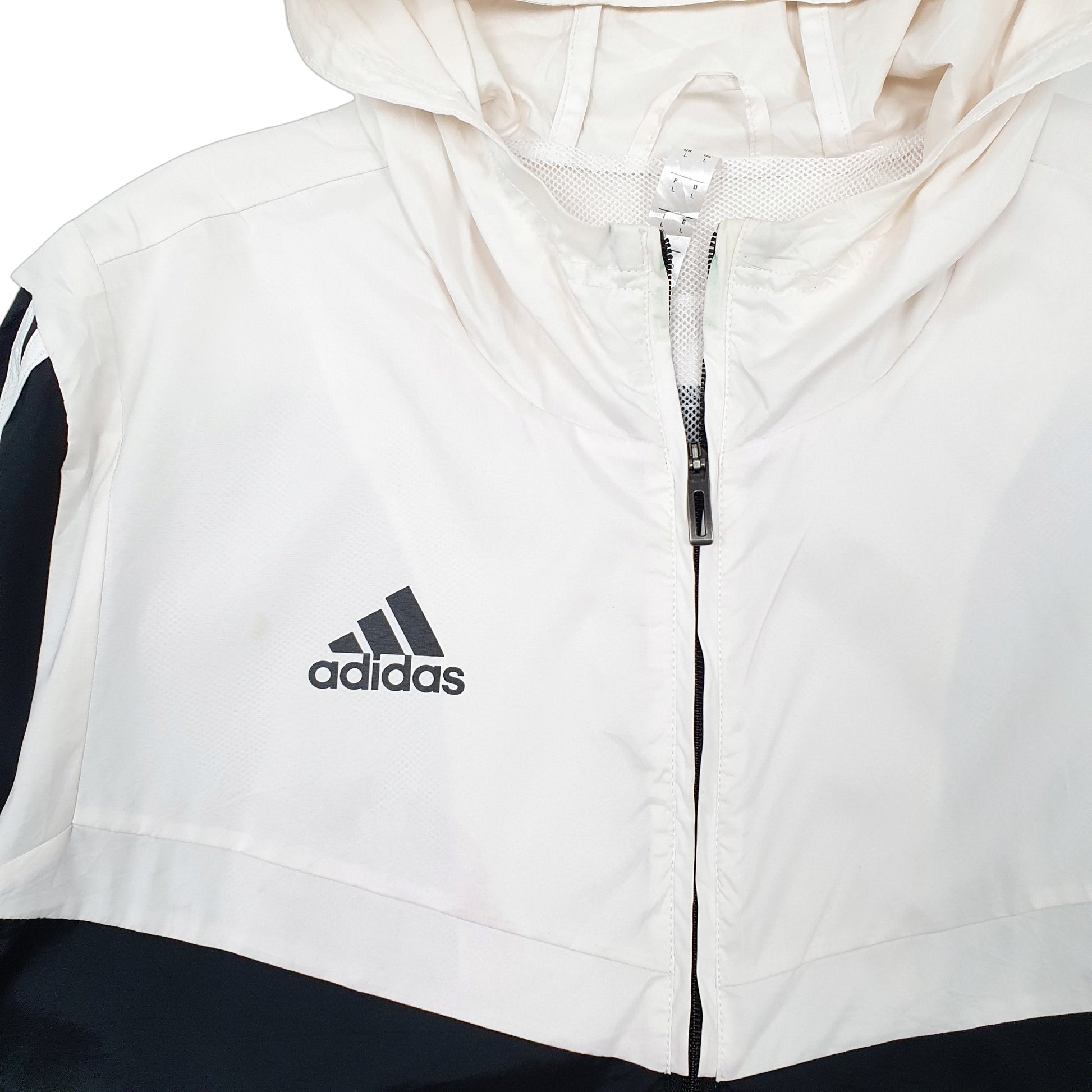 Mens Black Adidas Hoodie  Coat