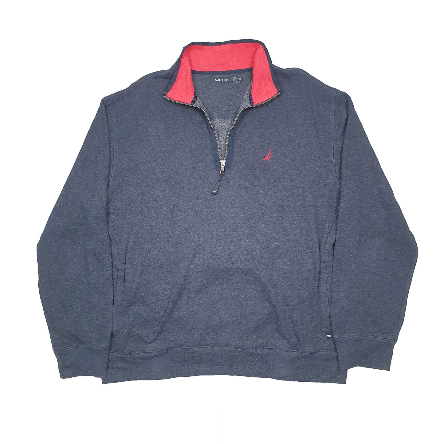 Nautica Quarter Zip XL Navy