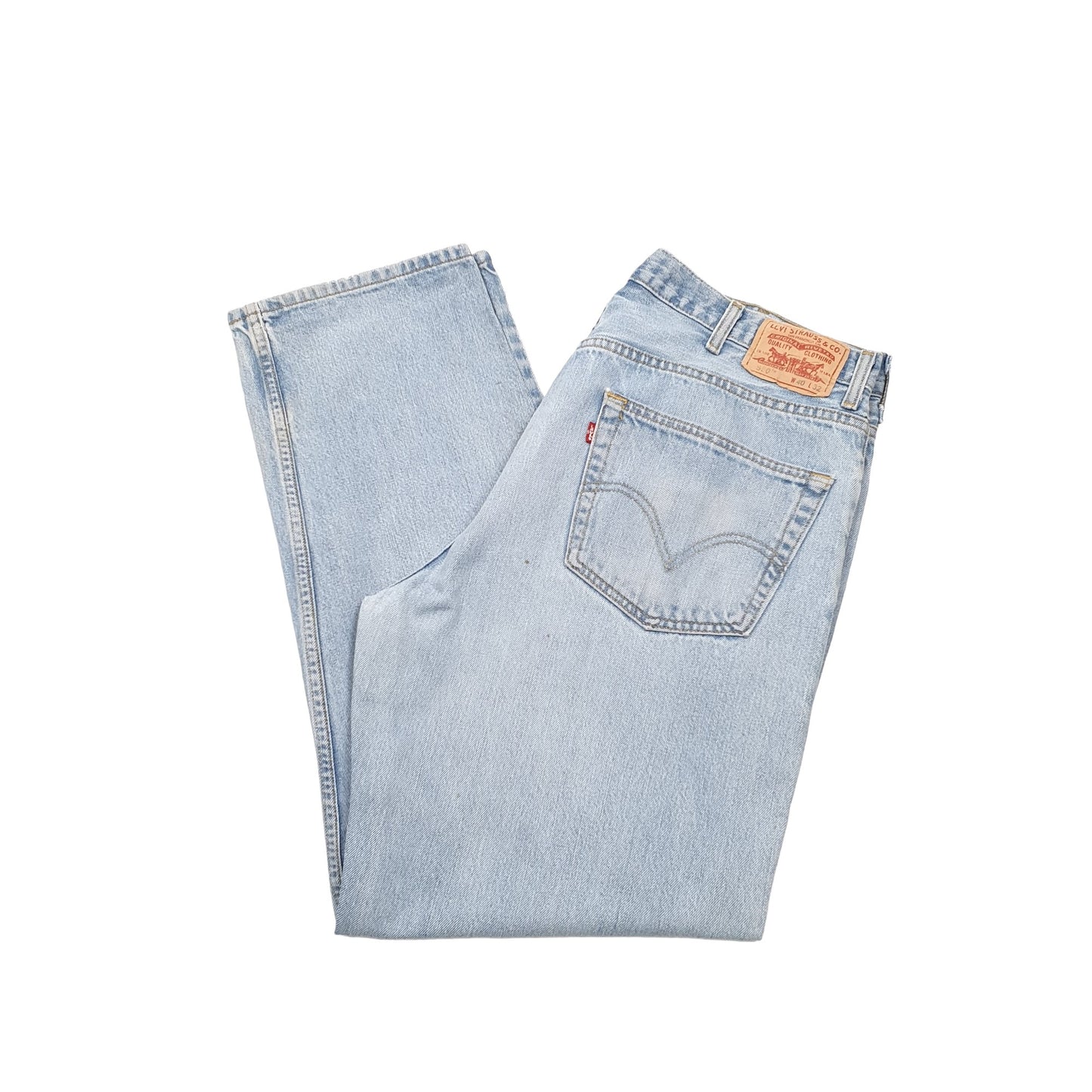 Levis 550 Relaxed Fit Jeans W40 L32 Blue