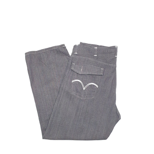 Levis 569 Loose Fit Jeans W42 L32 Black