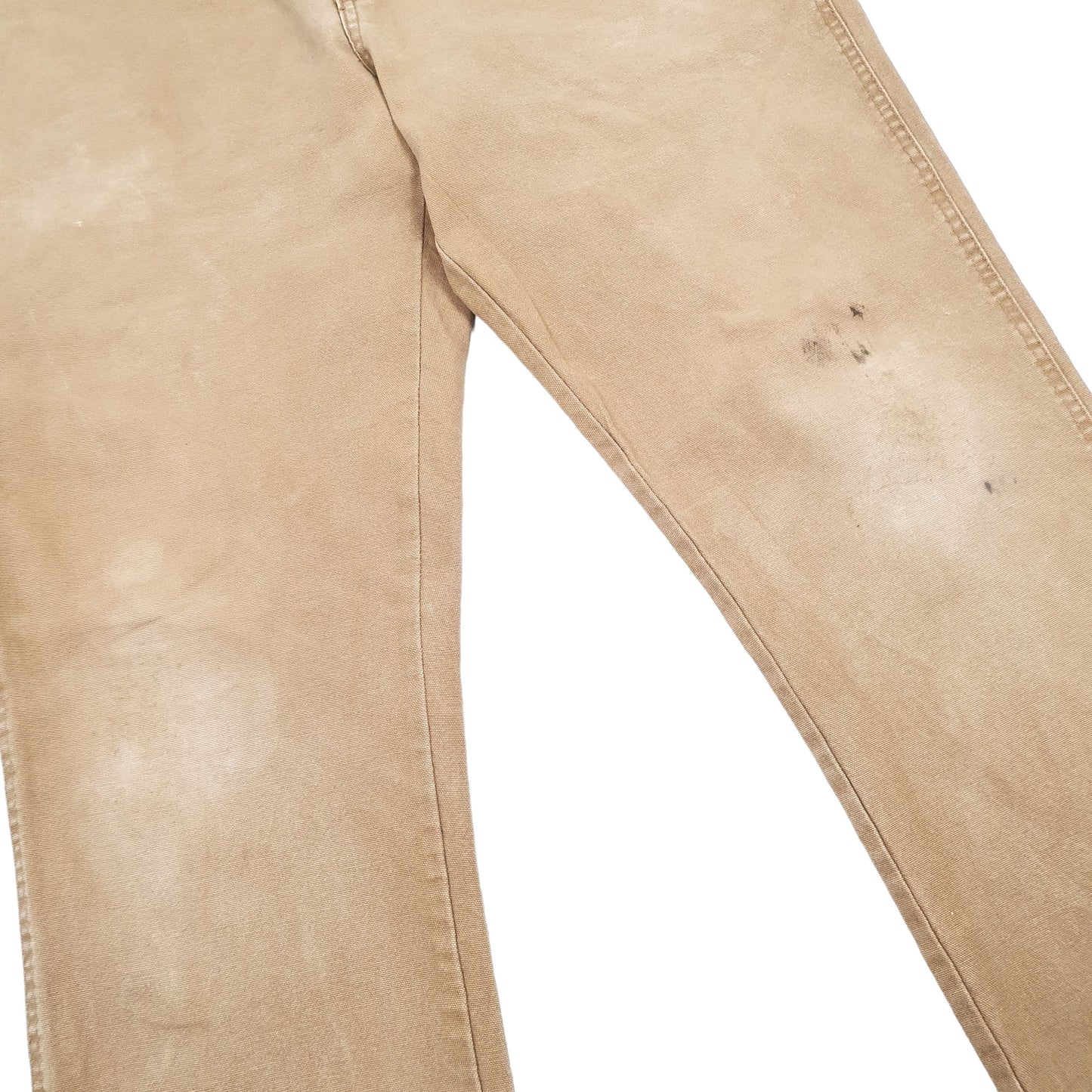 Mens Dickies Brown Carpenter Trousers W36 L29 Brown