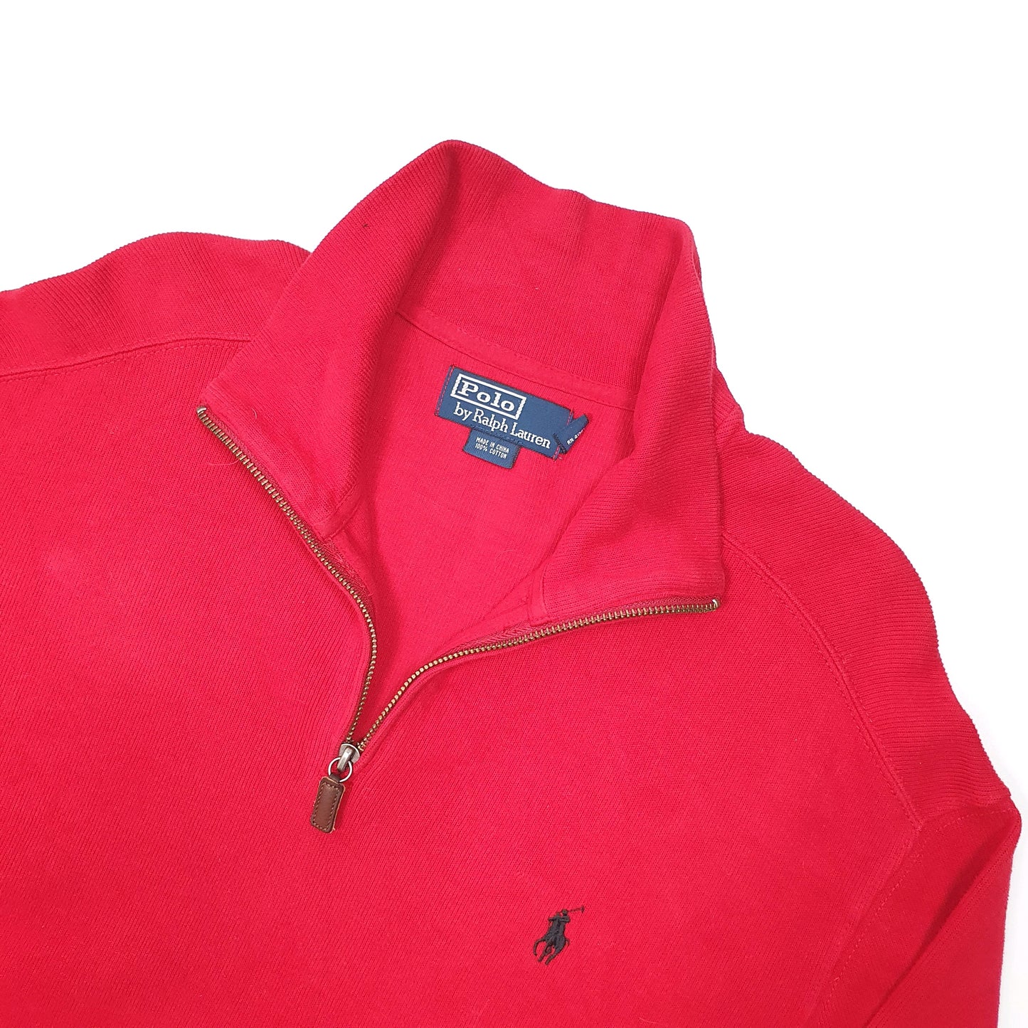 Polo Ralph Lauren Quarter Zip XL Red