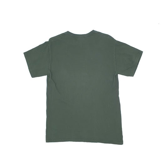 Gildan USA Vintage Short Sleeve T Shirt Green