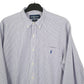 Ralph Lauren Long Sleeve Yarmouth Fit Check Shirt Purple