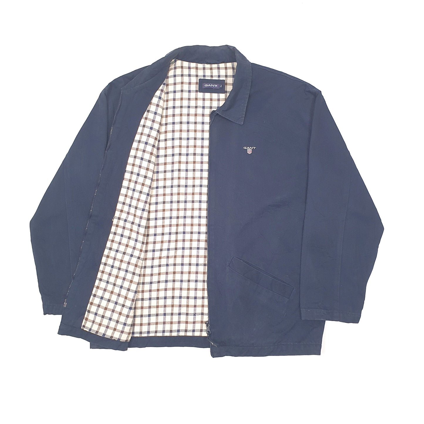 Mens GANT Harrington Jacket Navy