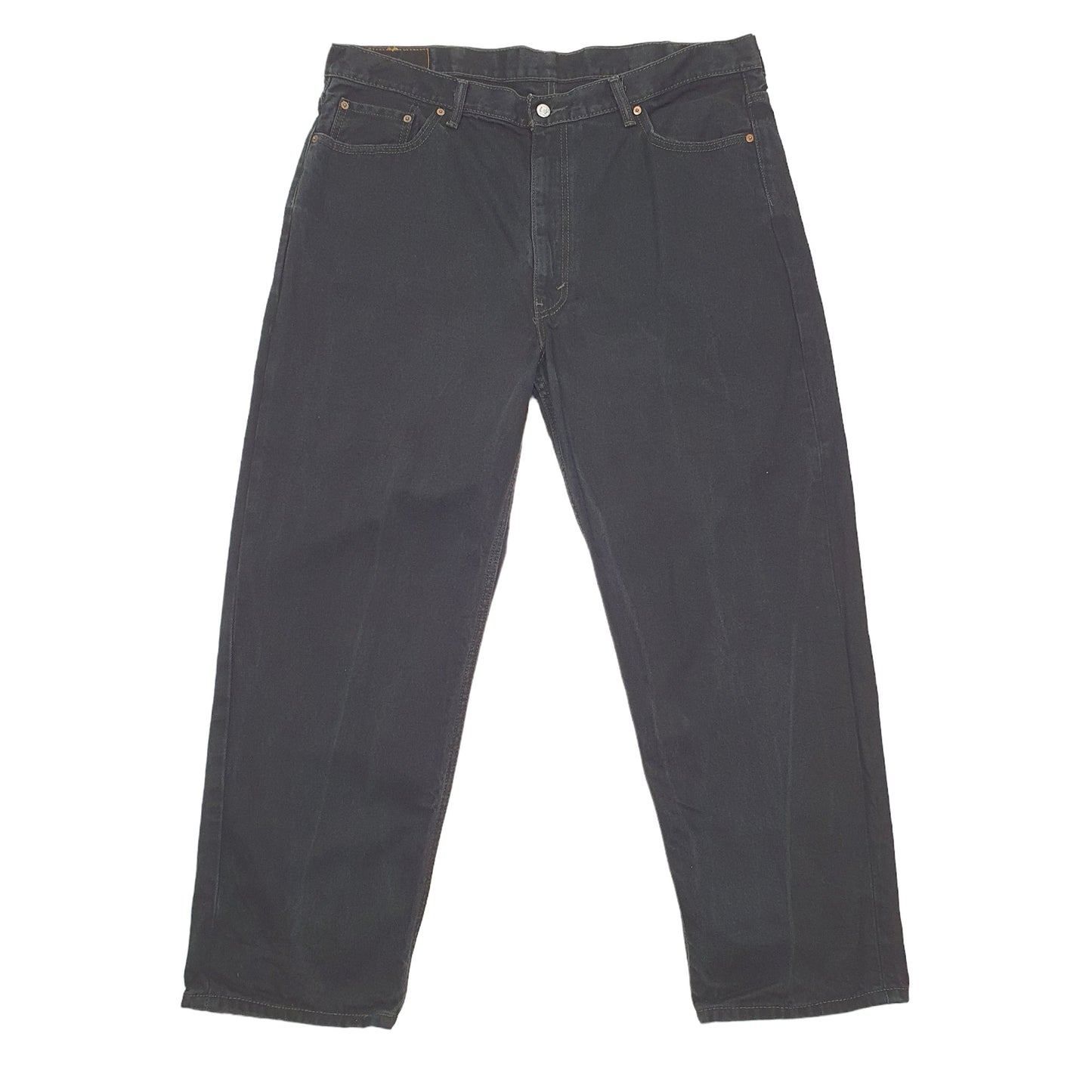 Levis 550 Relaxed Fit Jeans W42 L30 Black