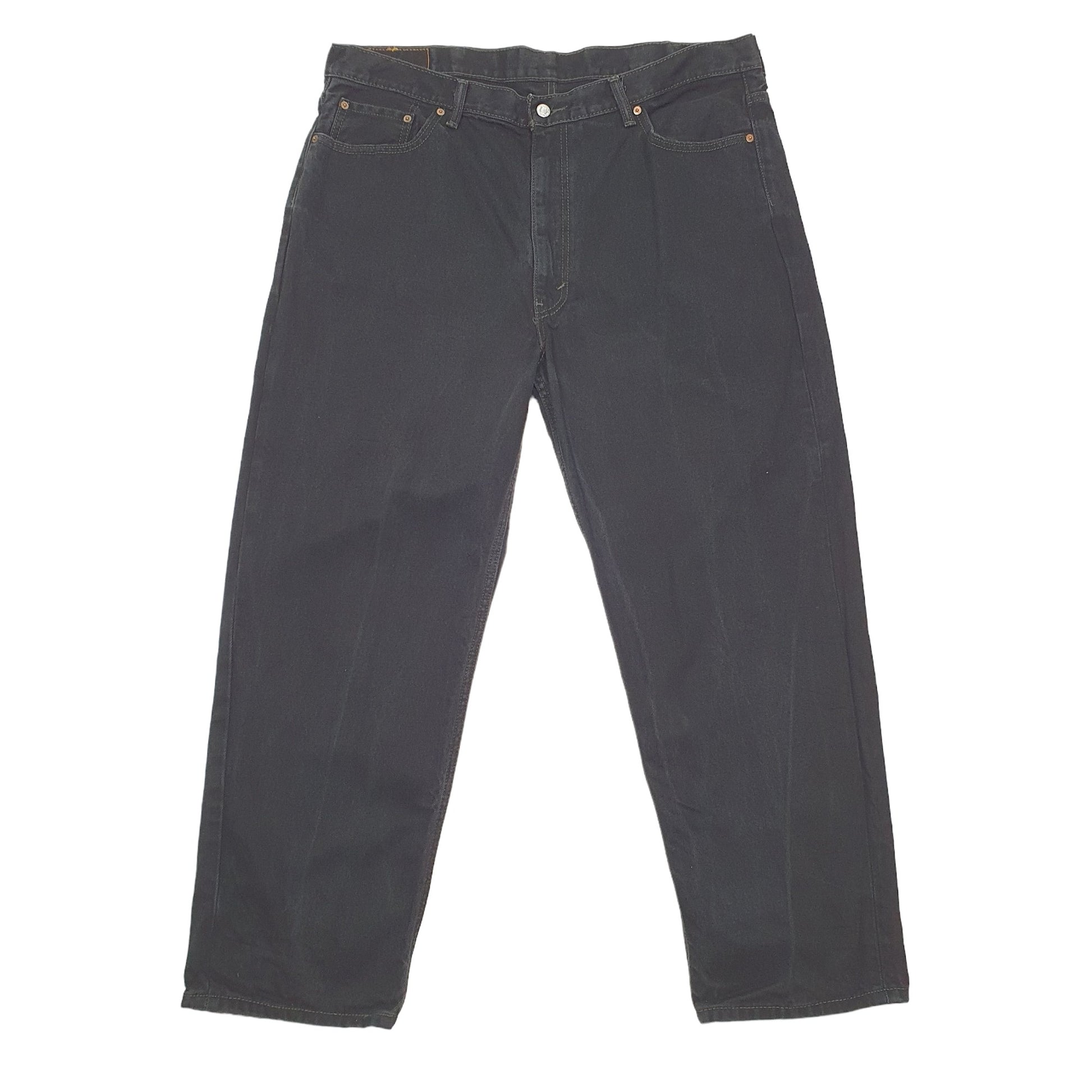 Levis 550 Relaxed Fit Jeans W42 L30 Black