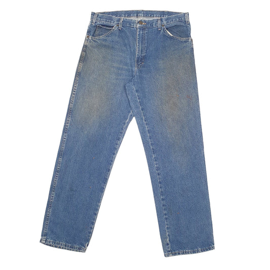 Mens Blue Dickies   JeansW34 L32
