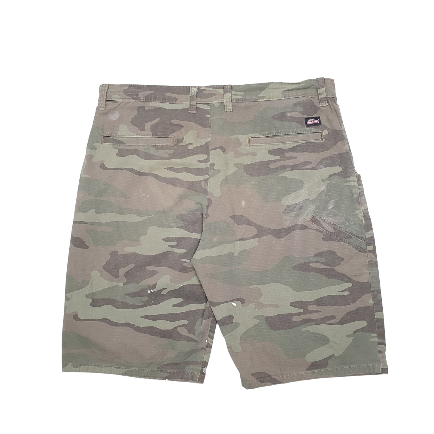 Mens Green Dickies  Denim Shorts