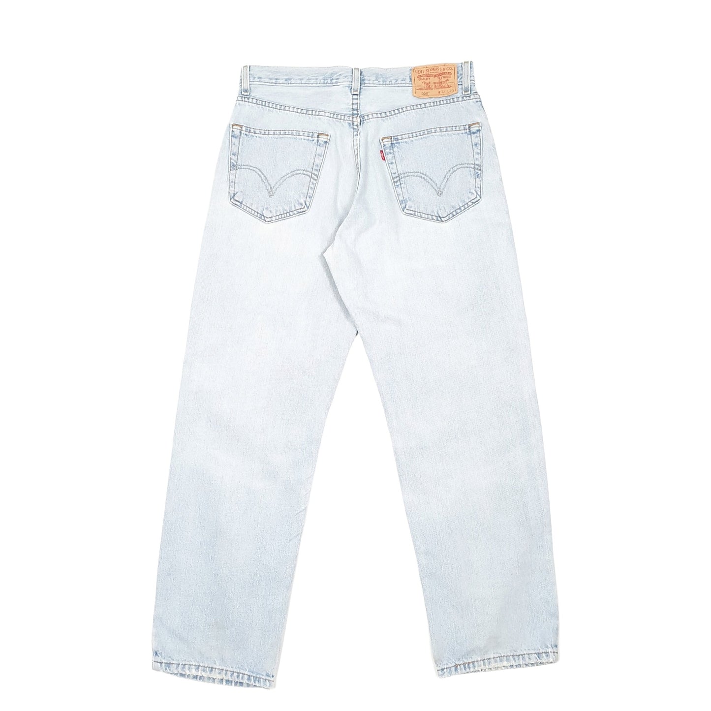 Levis 550 Relaxed Fit Jeans W32 L30 Blue