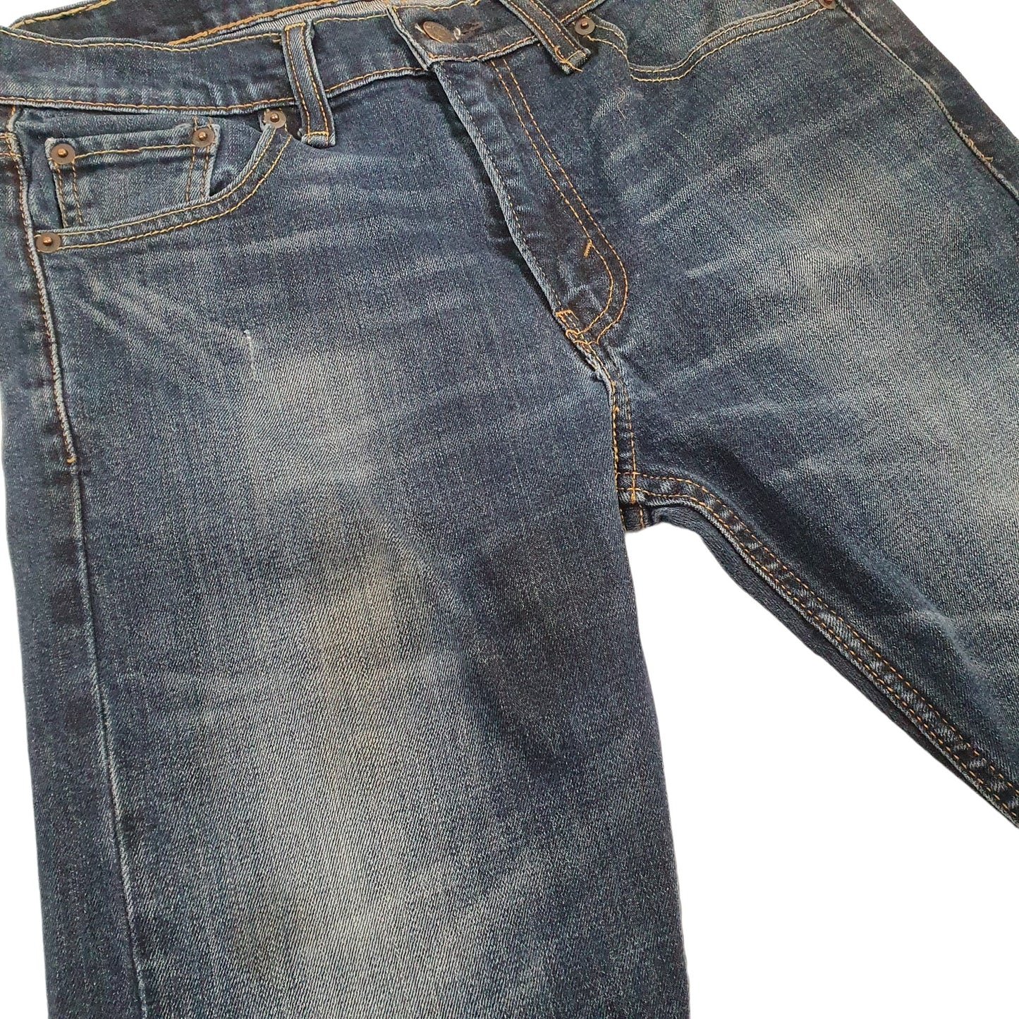 Levis 513 Slim Fit Jeans W29 L28 Blue