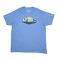 Mens Blue Columbia Sportswear  Short Sleeve T Shirt