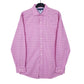 Tommy Hilfiger Long Sleeve Regular Fit Check Shirt Purple