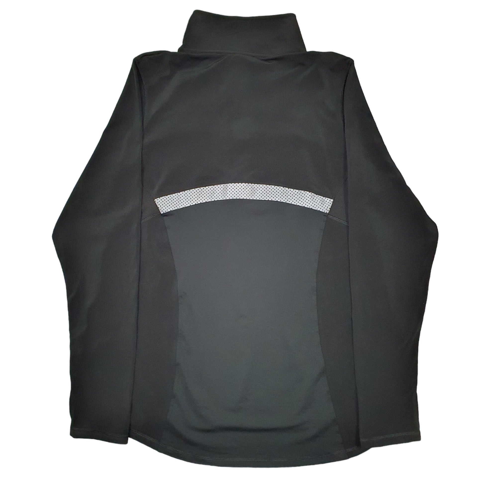 Womens Black Champion Active Duo Dry Quarter Zip Jumper