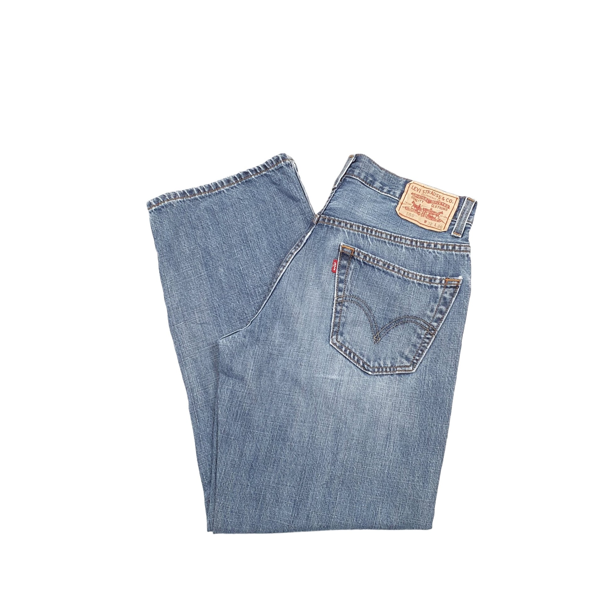 Levis 559 Relaxed Fit Jeans W32 L28 Blue