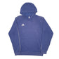 Mens Blue Adidas  Hoodie Jumper